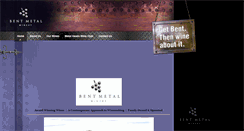Desktop Screenshot of bentmetalwinery.com